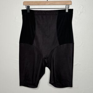 Womens Shapewear Undergarment Large 20 Black High Waist Stretch